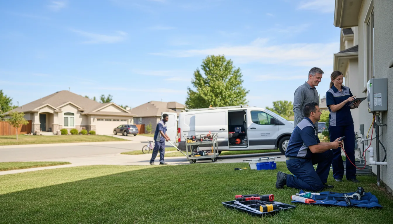 Tankless water heater service in Lake City, PA